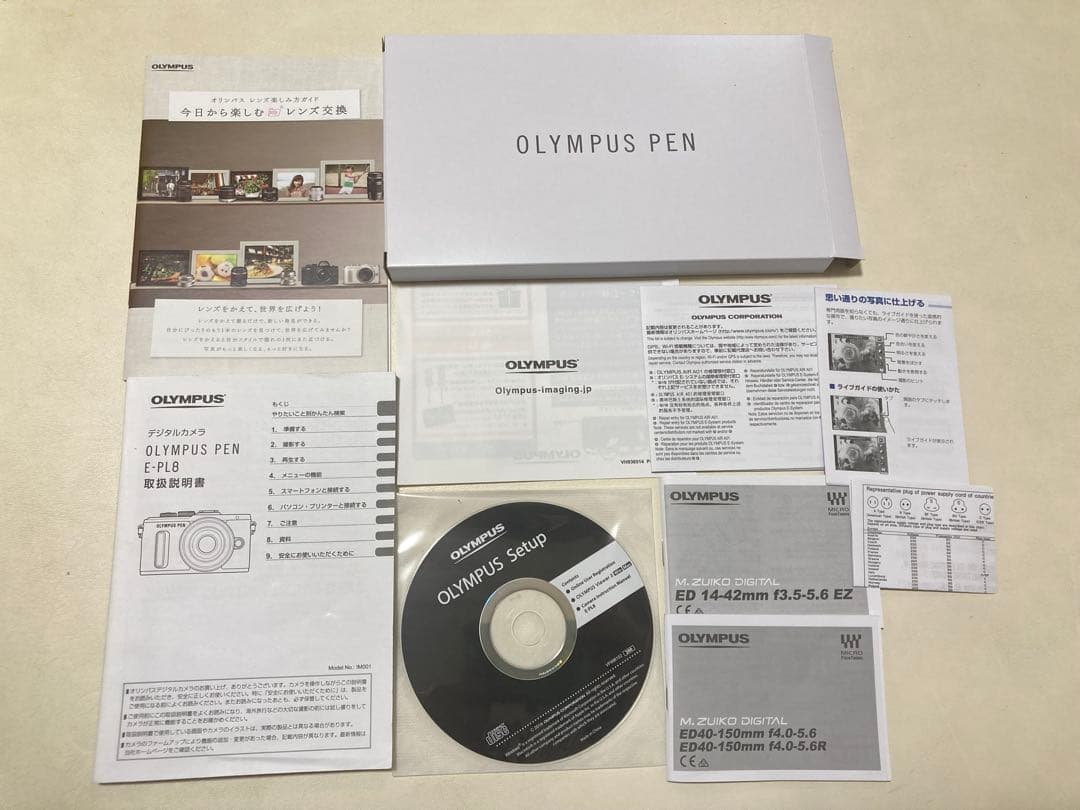 オリンパスペン OLYMPUS PEN E-PL8 ミラーレス一眼★収納ケース付