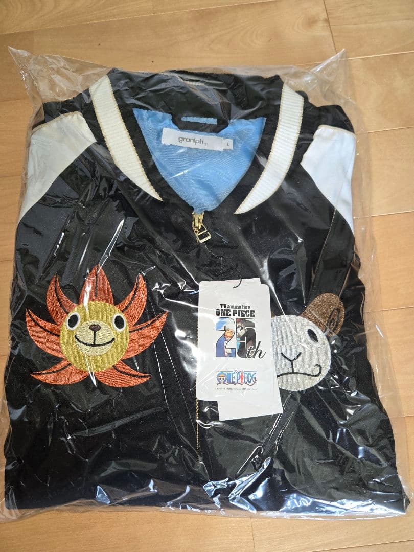 新品未使用　グラニフ　ワンピース　ONE PIECE スカジャン　Ｌサイズ