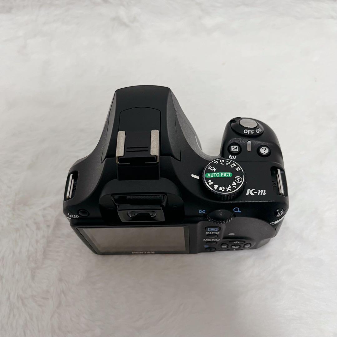 【美品】PENTAX K-m デジタル 一眼レフカメラ 本体のみ