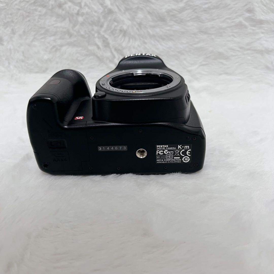 【美品】PENTAX K-m デジタル 一眼レフカメラ 本体のみ