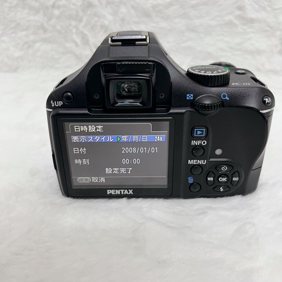 【美品】PENTAX K-m デジタル 一眼レフカメラ 本体のみ