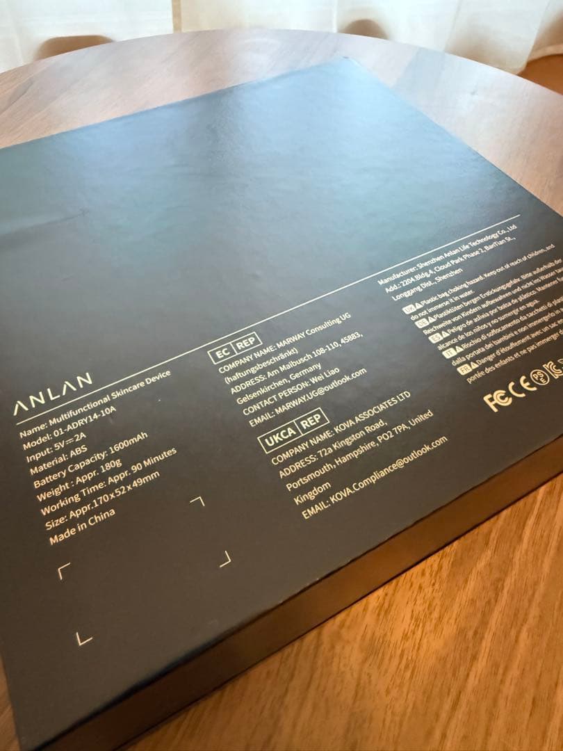 【美品】ANLAN RF温冷美顔器PRO/ RF EMS イオン 美顔器