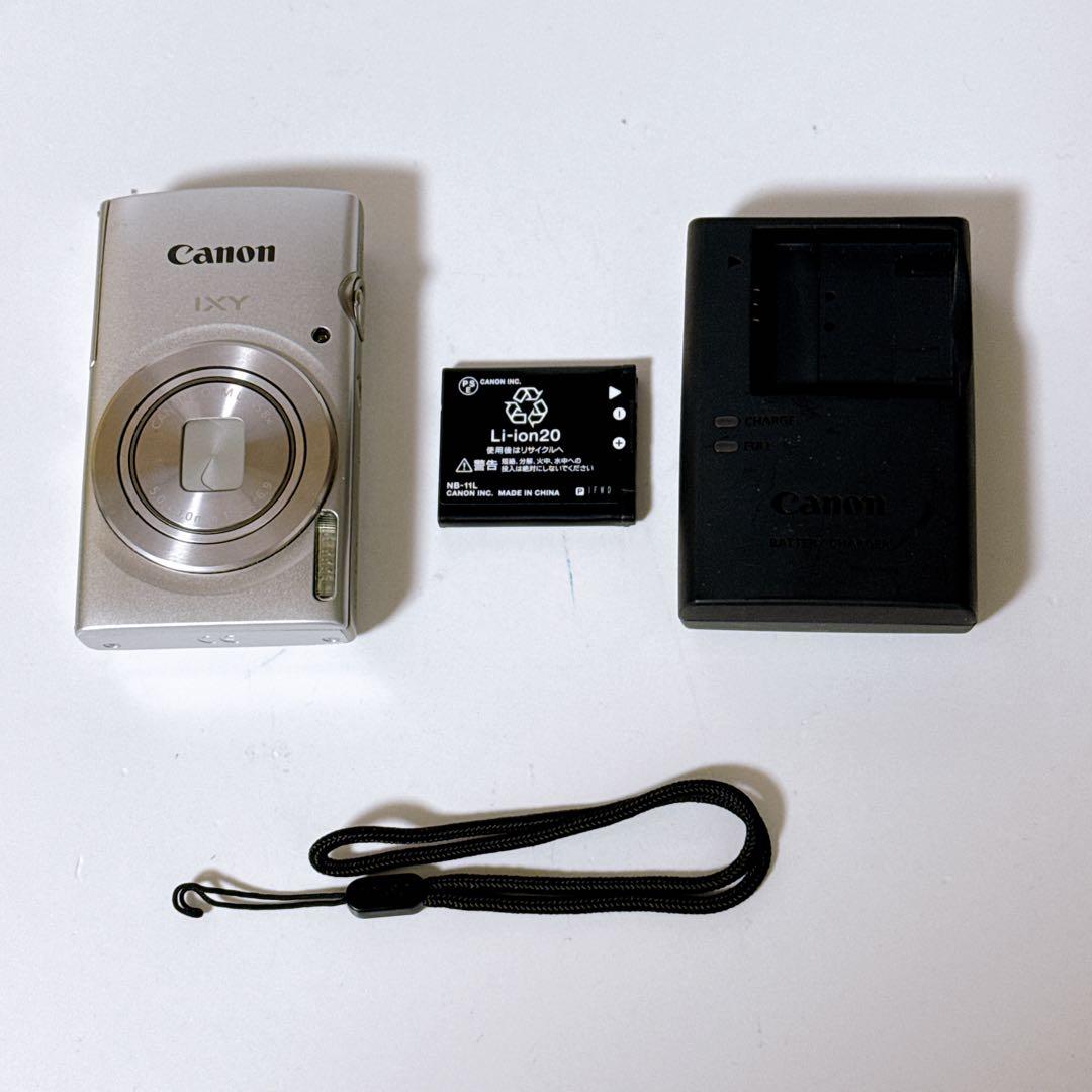 【美品】Canon キャノン コンパクトデジタルカメラ IXY 200 シルバー