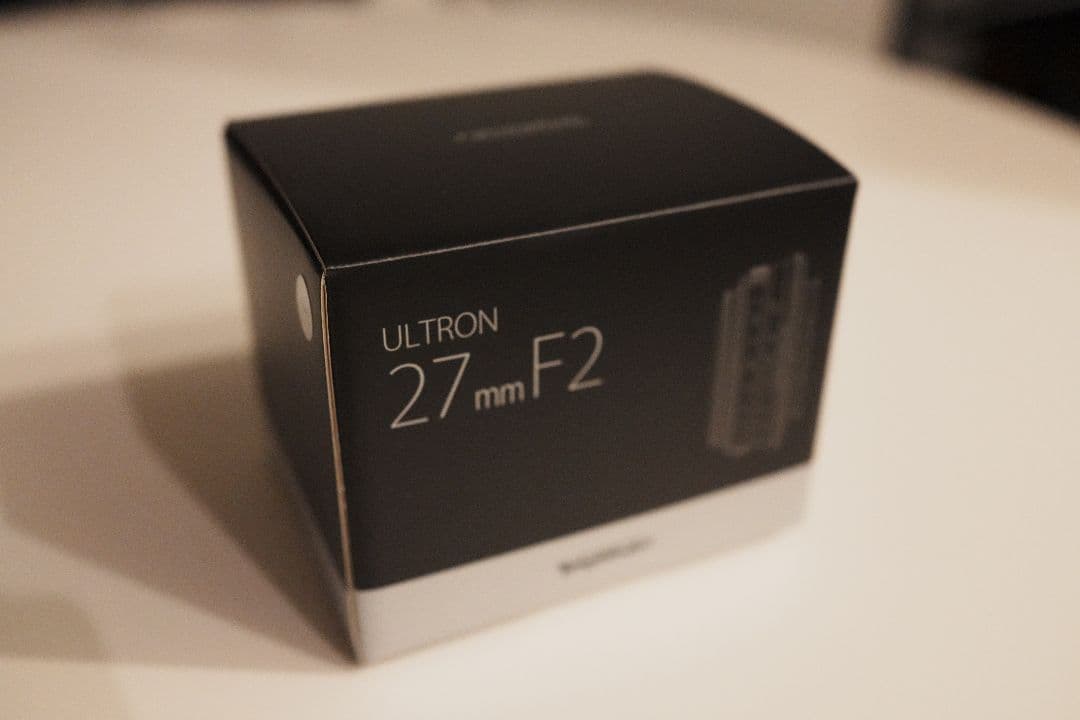 新品 Voigtländer ULTRON 27mm F2 シルバー