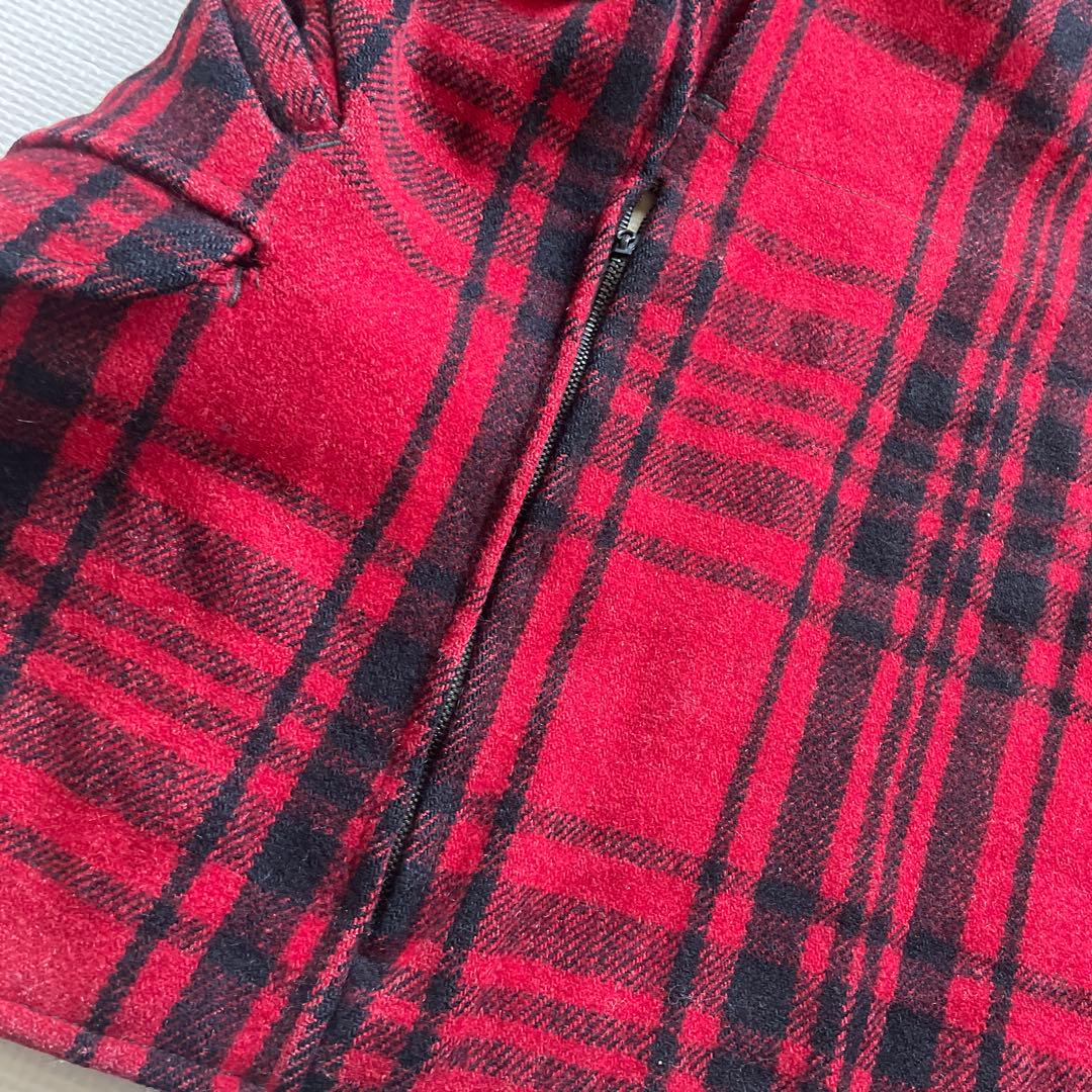 50'SWOOLENMILLS ウールマッキーノジャケットバッファローチェック