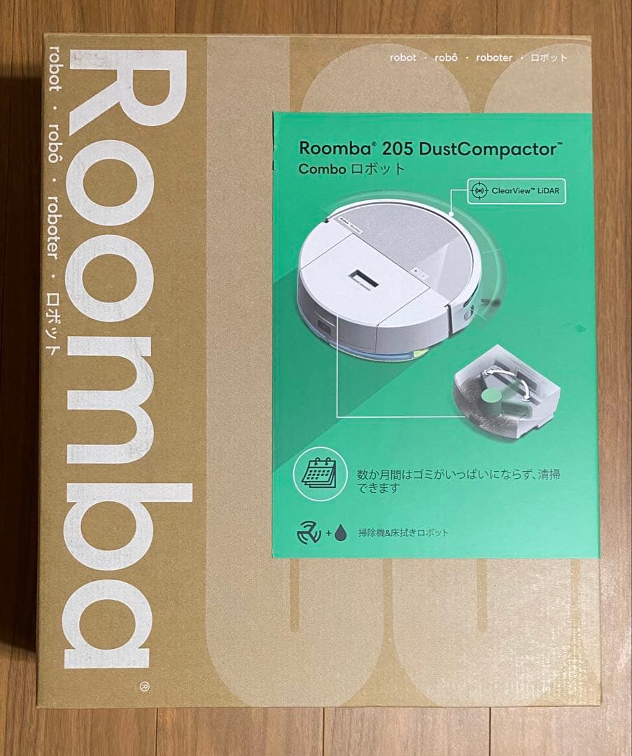 Roomba 205 DustCompactor ホワイト