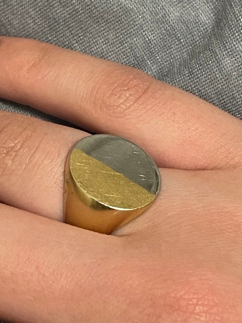 メゾンマルジェラ 10 印台リング