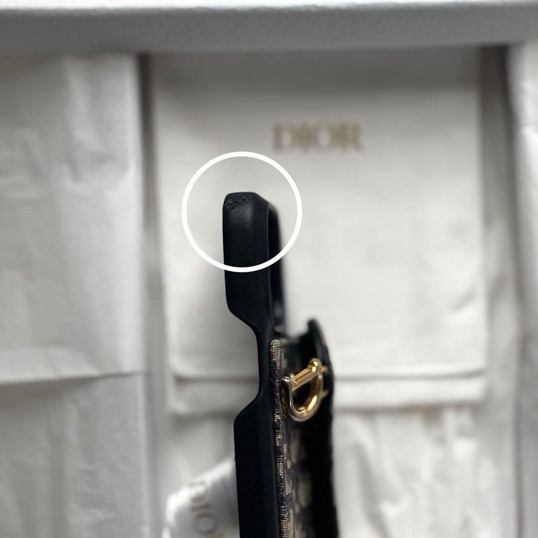 Dior Saddle iPhone15proケース　ブラック