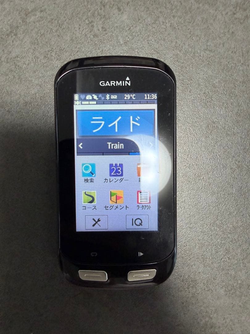 GARMIN EDGE 1000j 各種センサー付属