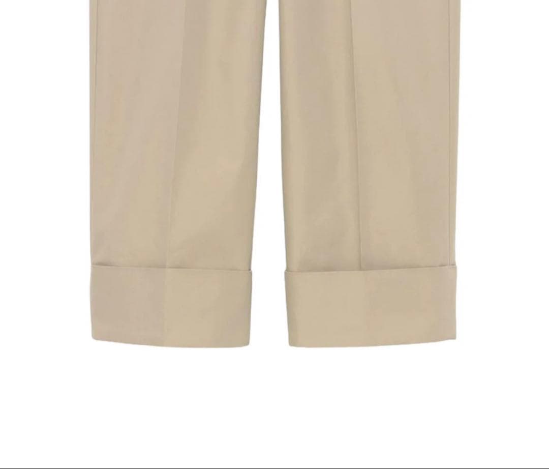 新品タグ付き★ anuans（アニュアンス）　ベルトデザインチノパンツ