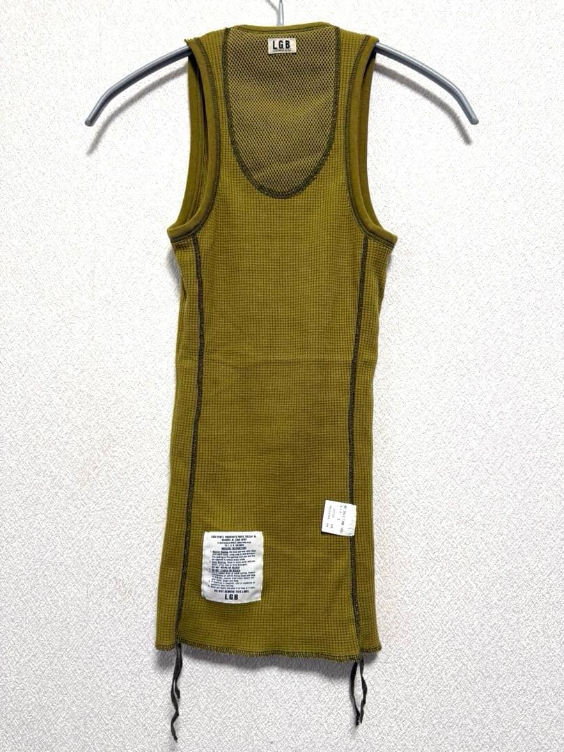 LGB初期 新品未使用 ワッフル タンクトップ リバーシブル ルグランブルー