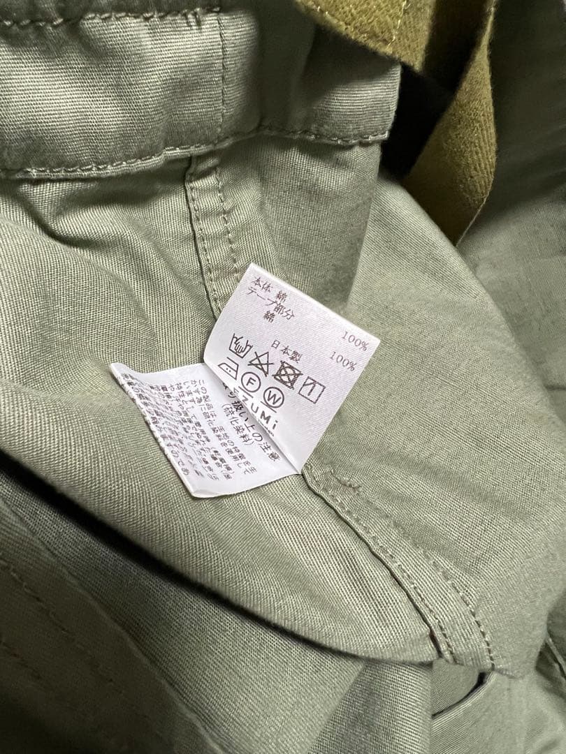 EZUMi エズミ　ミリタリー　モーターサイクルジャケット　アウター　カーキ