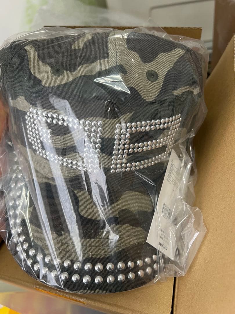 beeden BD STUDS DAMAGE CAP キャップ 迷彩
