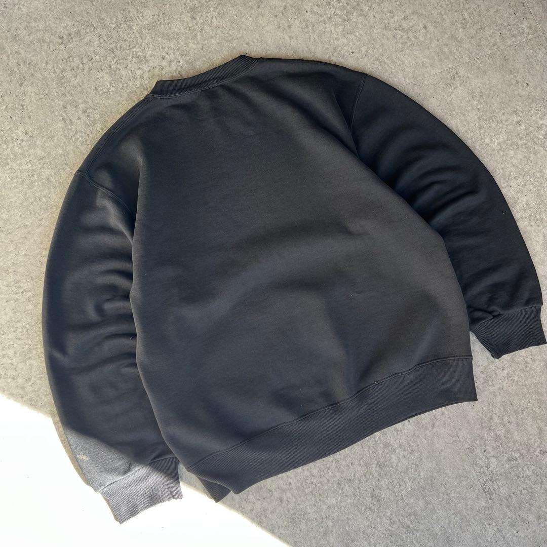 90s Russell ラッセルアスレチック 無地スウェット USA製 黒