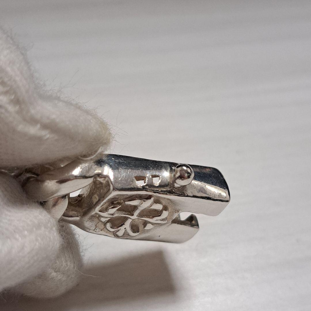 シルバー925 メンズブレスレット 喜平ブレスレット クロス