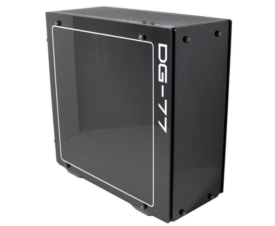 新品 EVGA DG-77 ATXケース 黒 強化ガラスパネル
