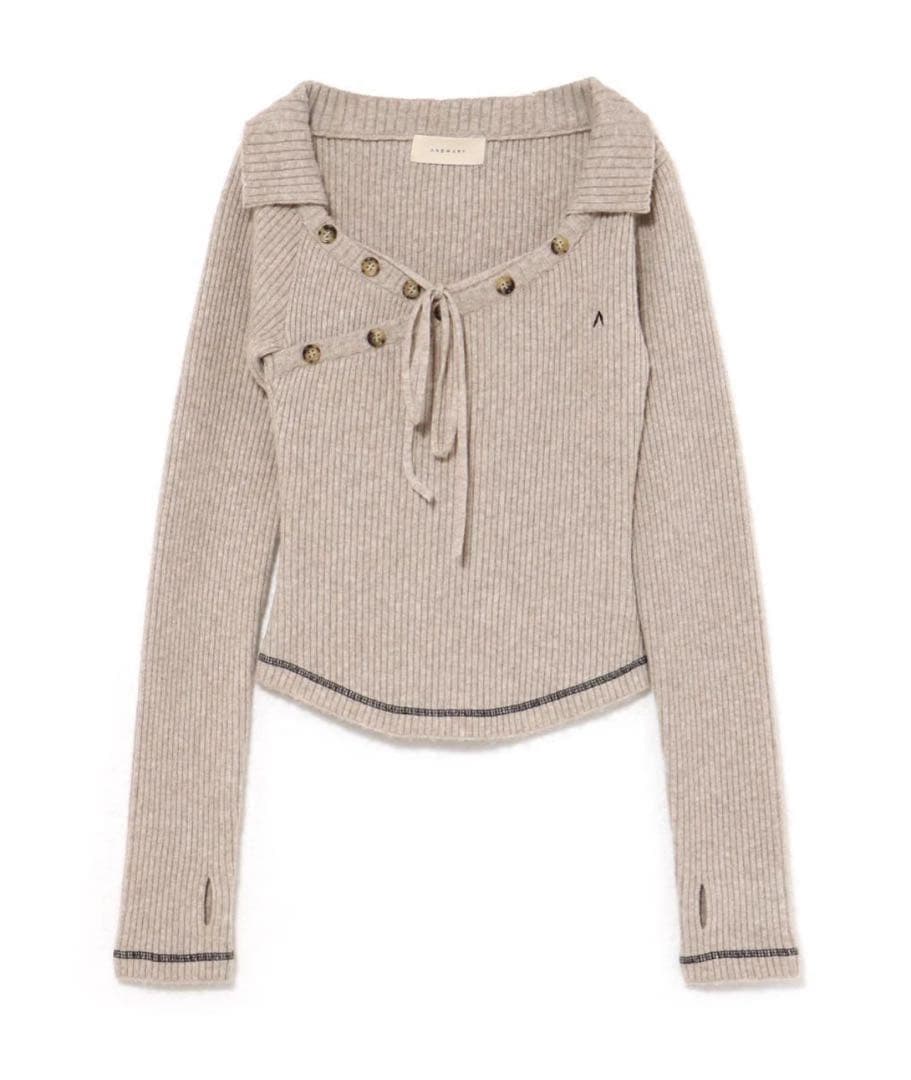 【専用】andmary アンドマリーAnita button knit tops