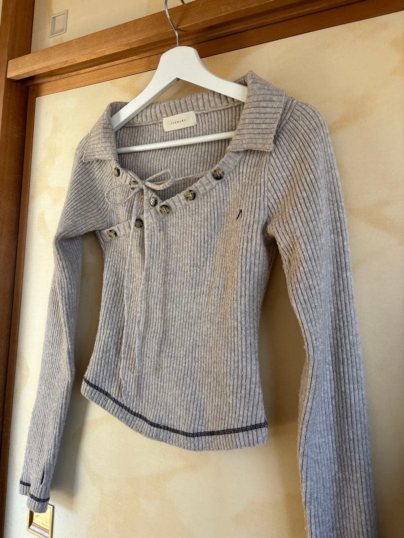 【専用】andmary アンドマリーAnita button knit tops