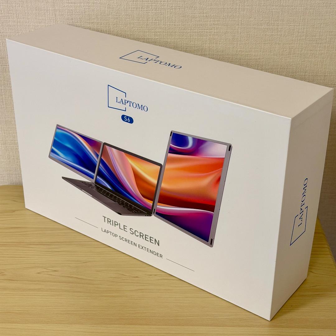 LAPTOMO S6 トリプルポータブルモニター 15.6インチ FHD 美品