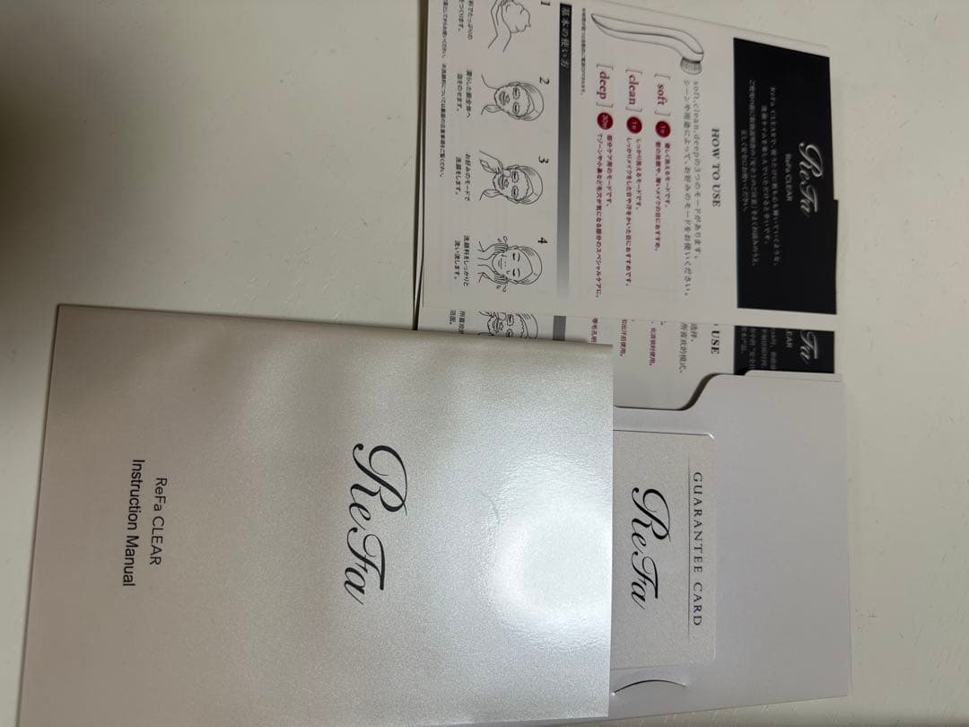 【未使用】リファクリア RF-CL2123B 毛穴ブラシ ReFa CLEAR