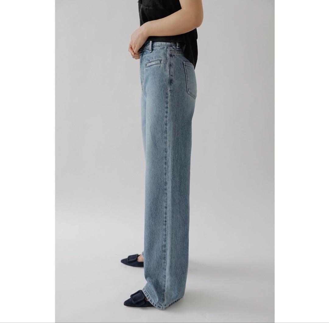 新品　na.e Straight Pocket Jeans M_通常丈