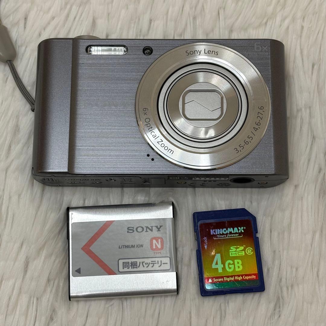SONY cyberShot DSC-W810 SDカード　コンデジ　動作品
