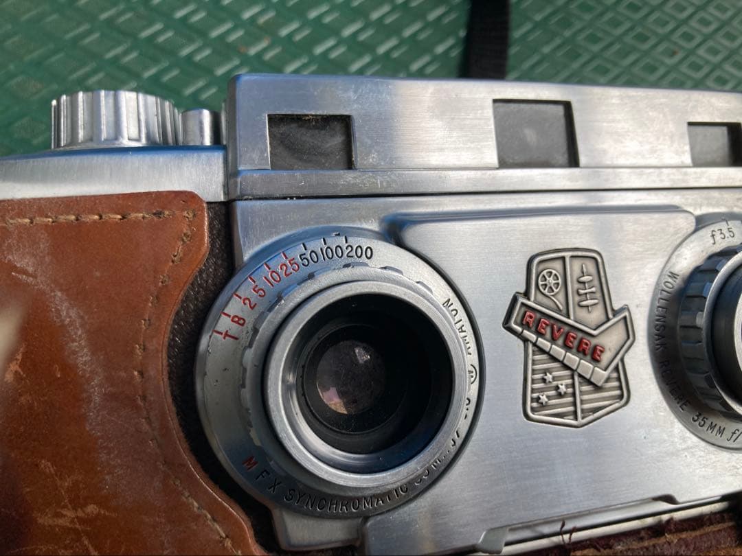 【ジャンク品】REVERE STEREO（リベレステレオ）33 フィルムカメラ