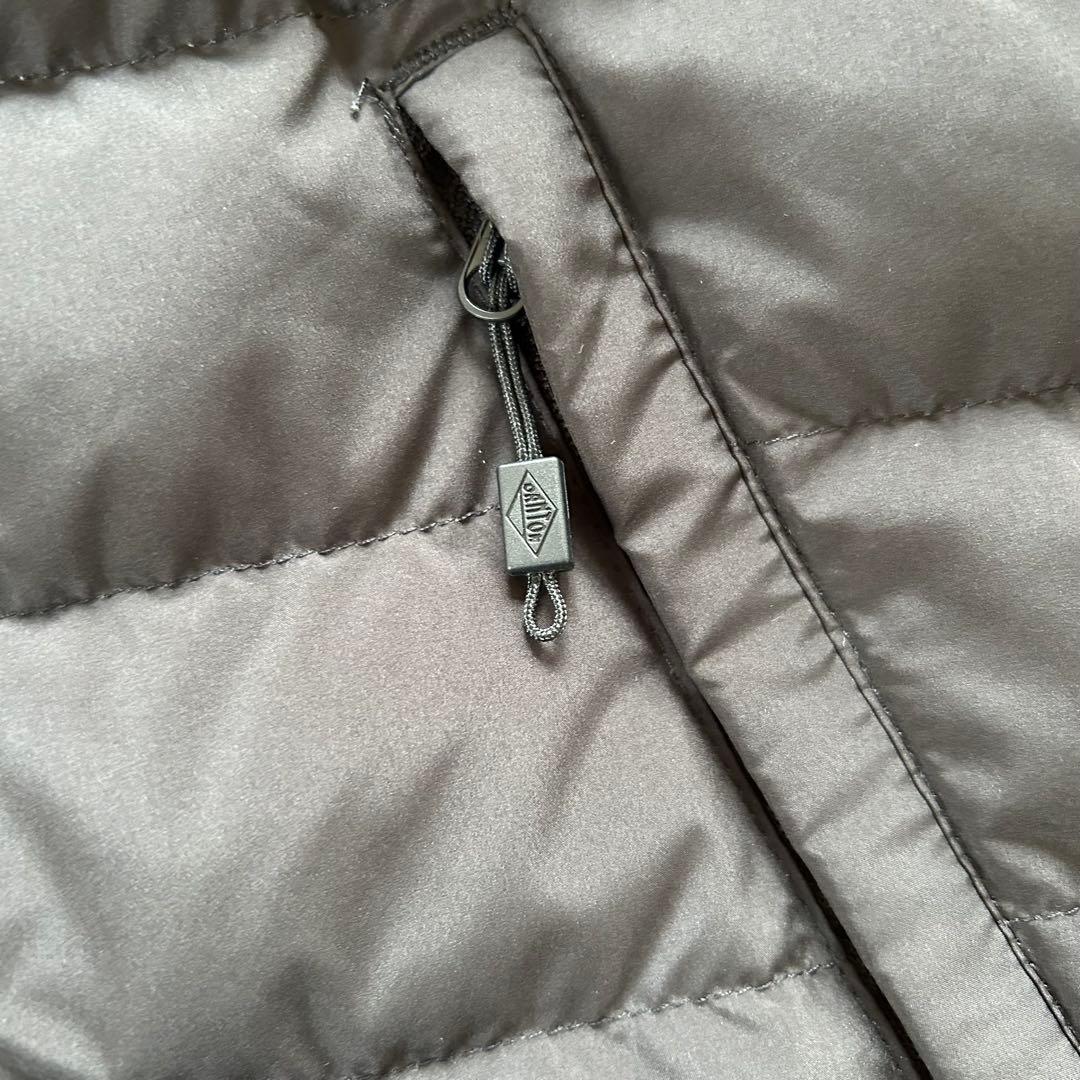 DANTON/ダントン　インナーダウン クルーネックダウンジャケット 黒　s