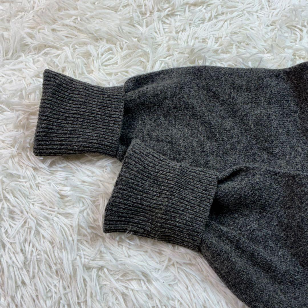 希少✨️90's ポロスポーツ ラルフローレン ウール100%ニット 霜降りグレー