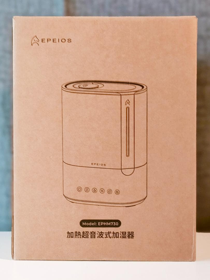 EPEIOS エペイオス ハイブリッド加湿器 6L ホワイト HM730