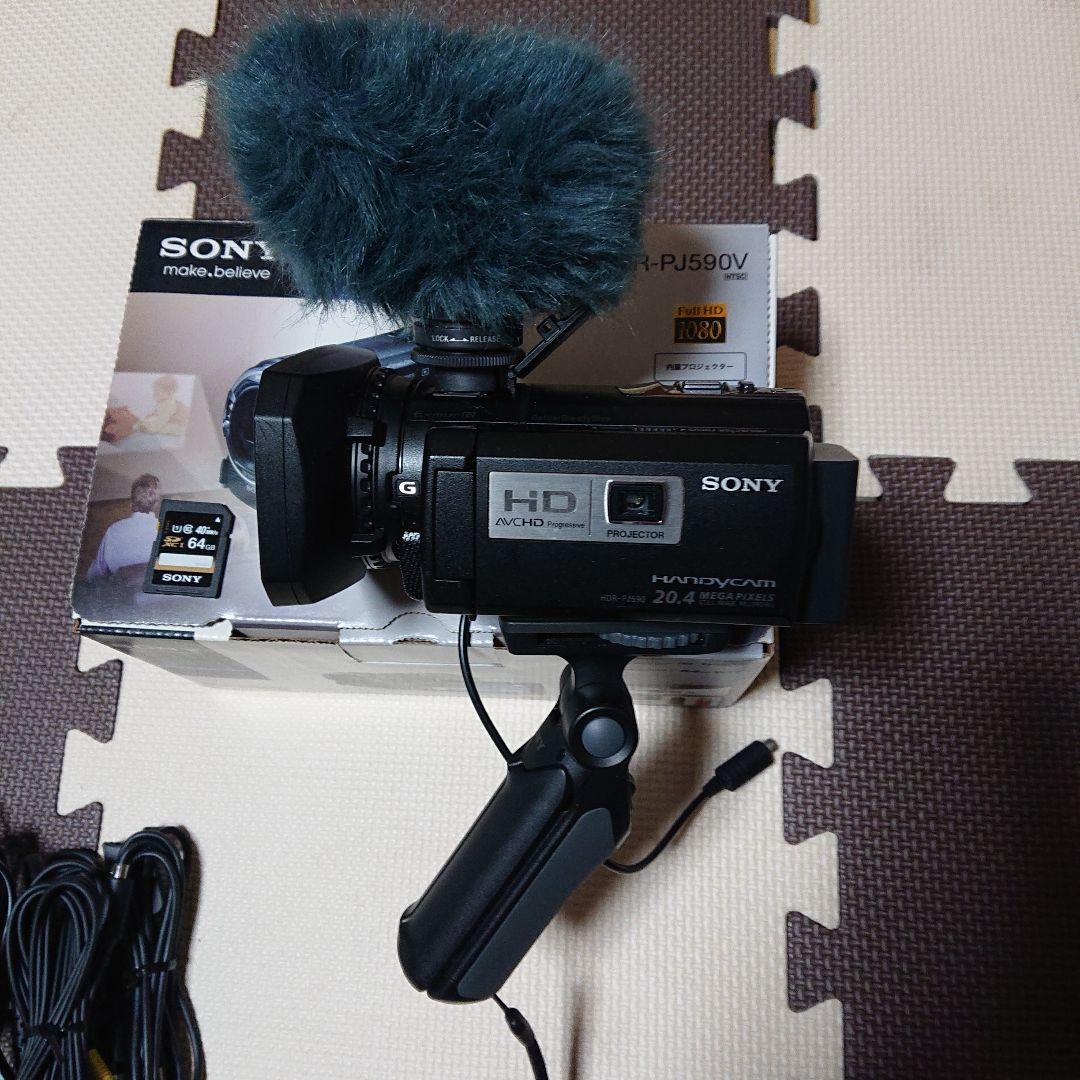 SONY ハンディーカム ビデオカメラ HDR-PJ590V
