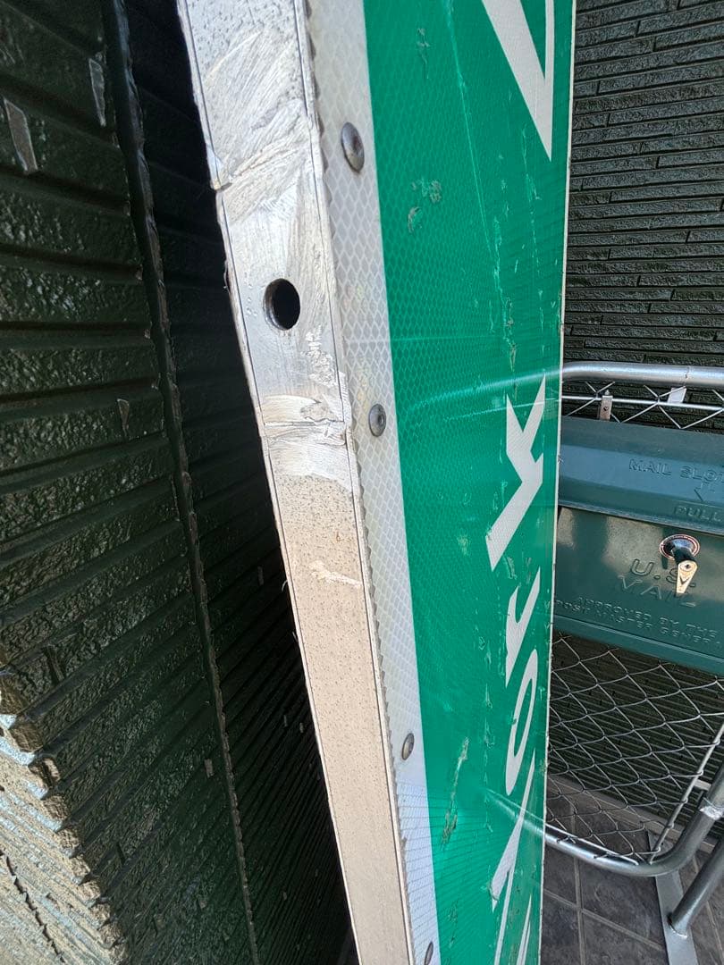 New York DR 看板　サイン　Sign アメリカ　ビンテージ　雑貨