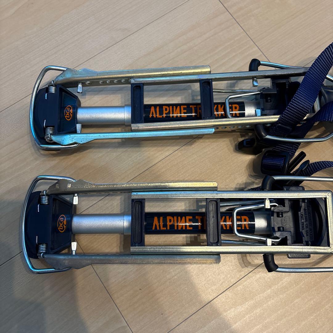 ALPINE TRACKER ビンディング シルバー/ネイビー　BCA