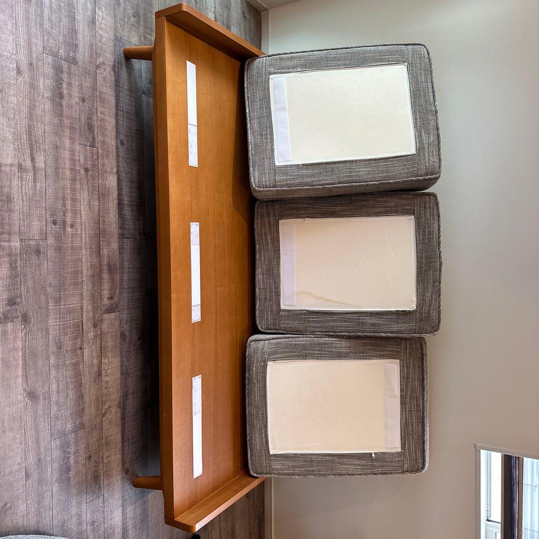 値下げ　Unico アルベロ 3人掛けソファ