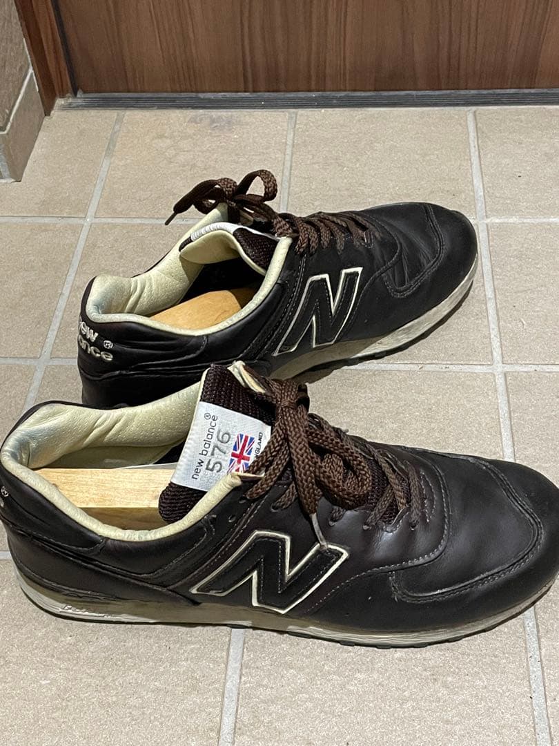 New Balance 576 ブラウンスニーカー