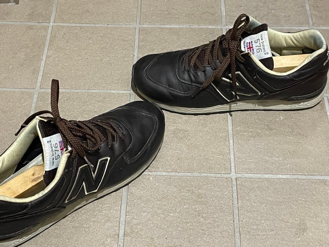New Balance 576 ブラウンスニーカー