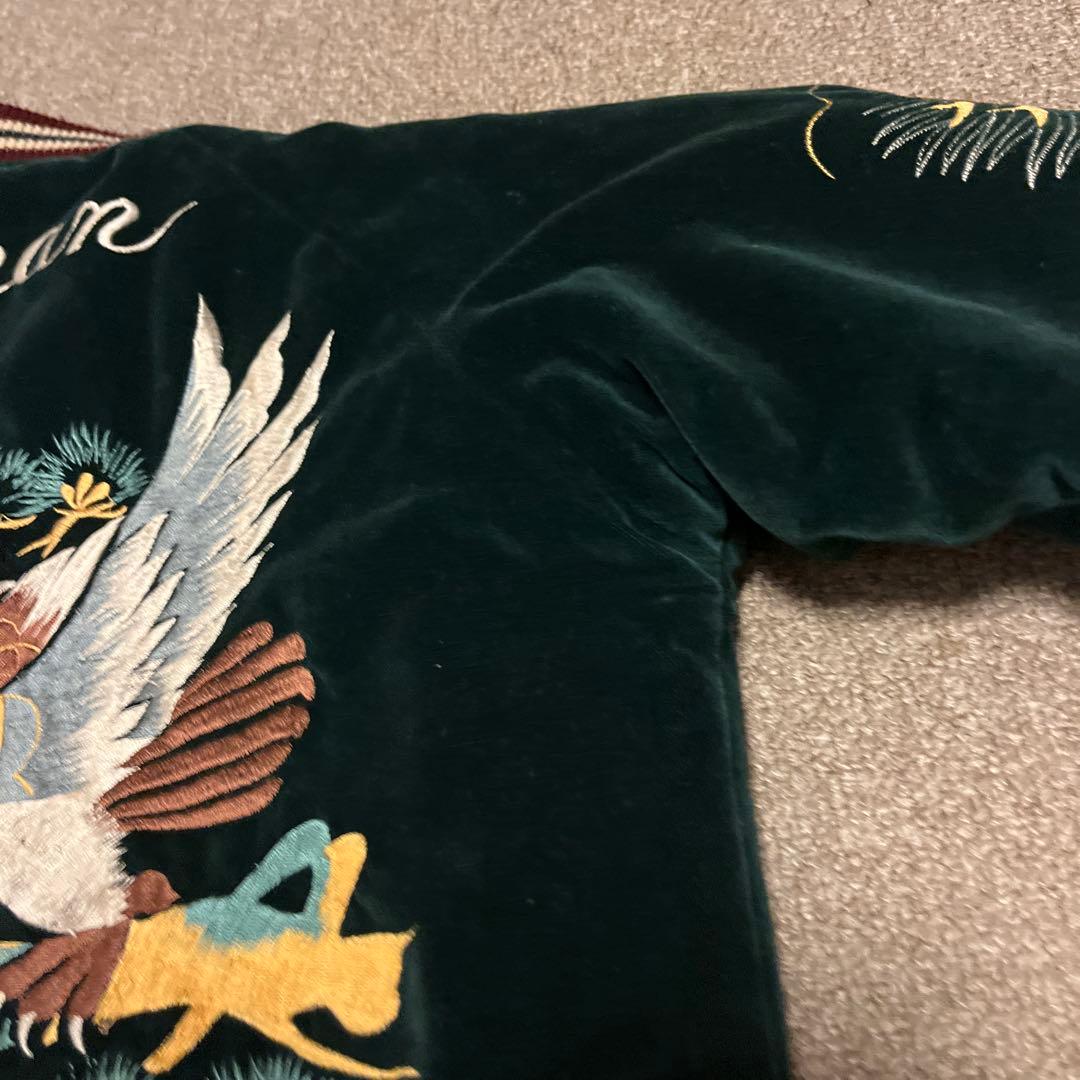 Clover Leaf スカジャン リバーシブル　東洋エンタープライズ　別珍