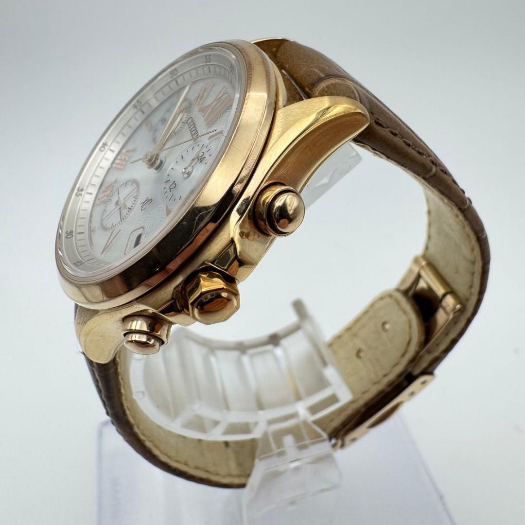 シチズン xC クロスシー レディース 腕時計 ソーラー ホワイト ゴールド