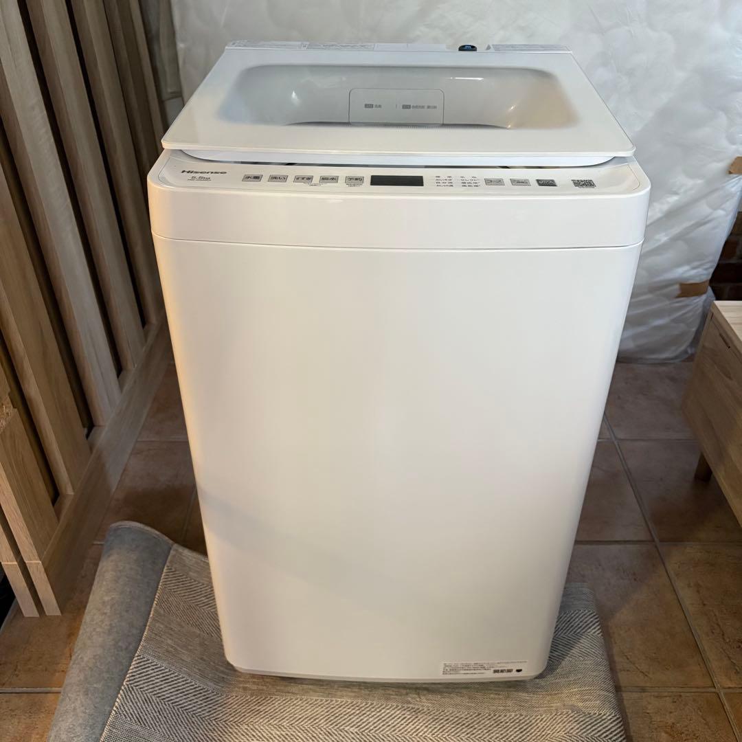 未使用　Hisense（ハイセンス）　冷蔵庫　洗濯機　セット販売　2025年製