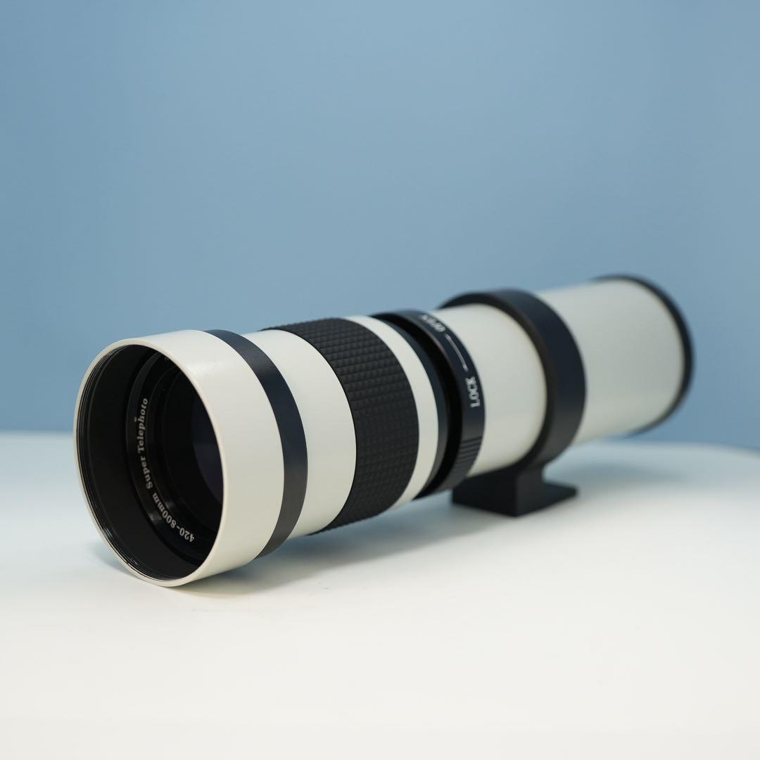 VARI マイクロフォーサーズ用 420-800mm超望遠レンズ白z0024