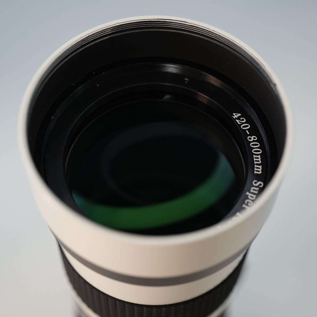 VARI マイクロフォーサーズ用 420-800mm超望遠レンズ白z0024
