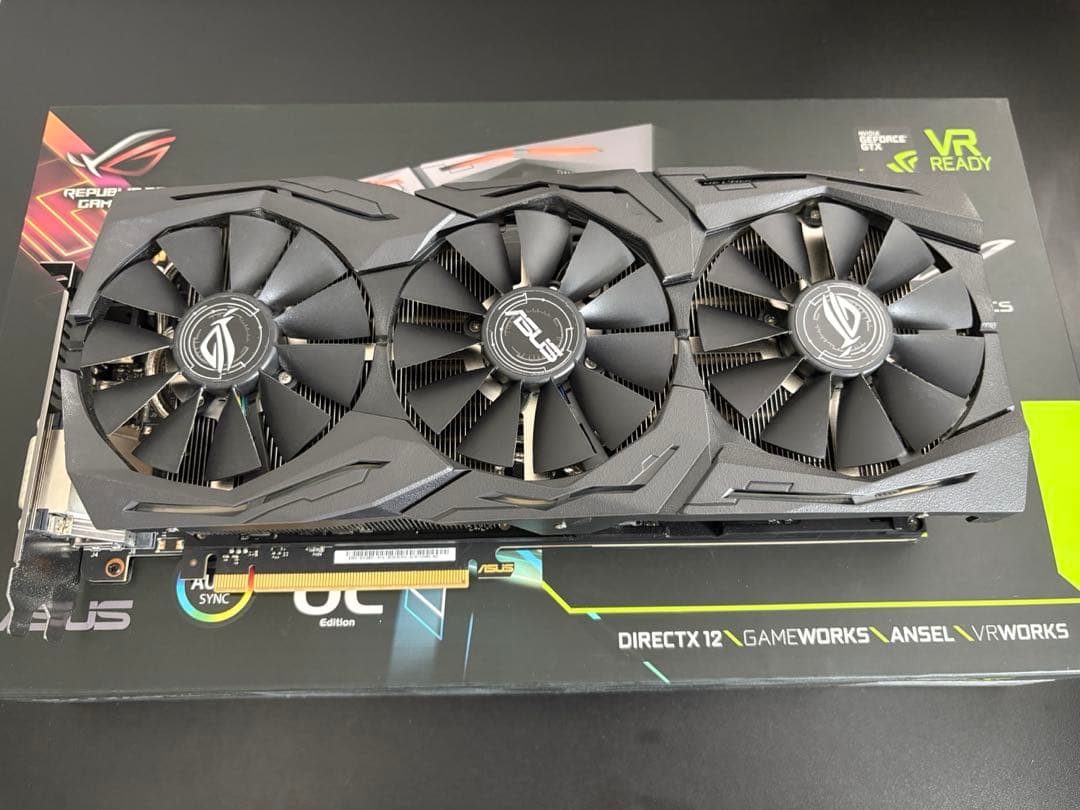 グラフィックボード・グラボ・ビデオカード ROG STRIX GTX1080TI O11G GAMING