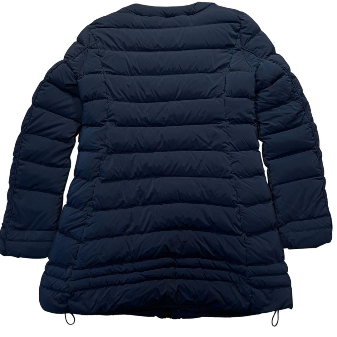 TATRAS タトラス　ノーカラー　ダウンジャケット　ロング　ネイビー　Lサイズ