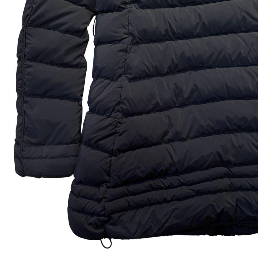 TATRAS タトラス　ノーカラー　ダウンジャケット　ロング　ネイビー　Lサイズ