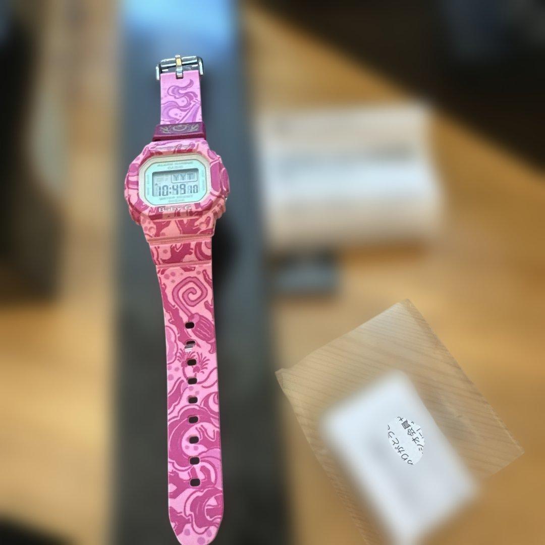 【美品】Baby-G 七福神 弁財天モデル BGD-560SLG-4JR