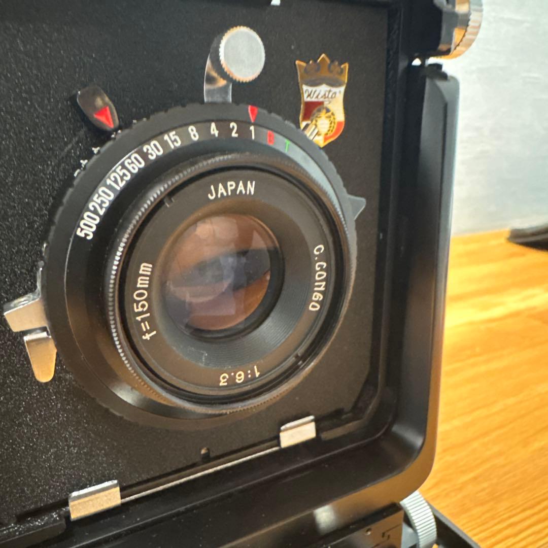 WISTA 45 SP-VX 大判カメラ 150mmレンズ、取扱説明書付き、美品
