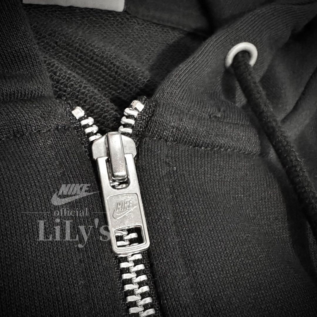 【新品未使用】NIKE上下セットアップ　2XLサイズ　黒　ブラック　ロゴ刺繍