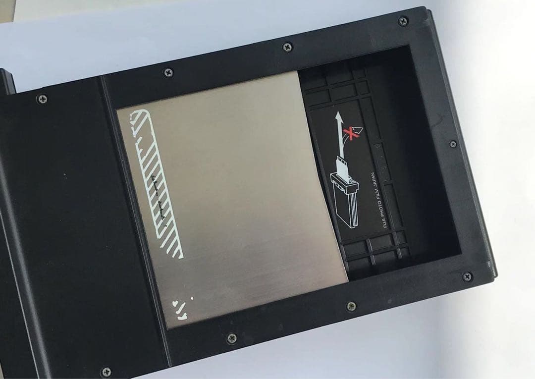 4x5カメラ用ポラロイドバック