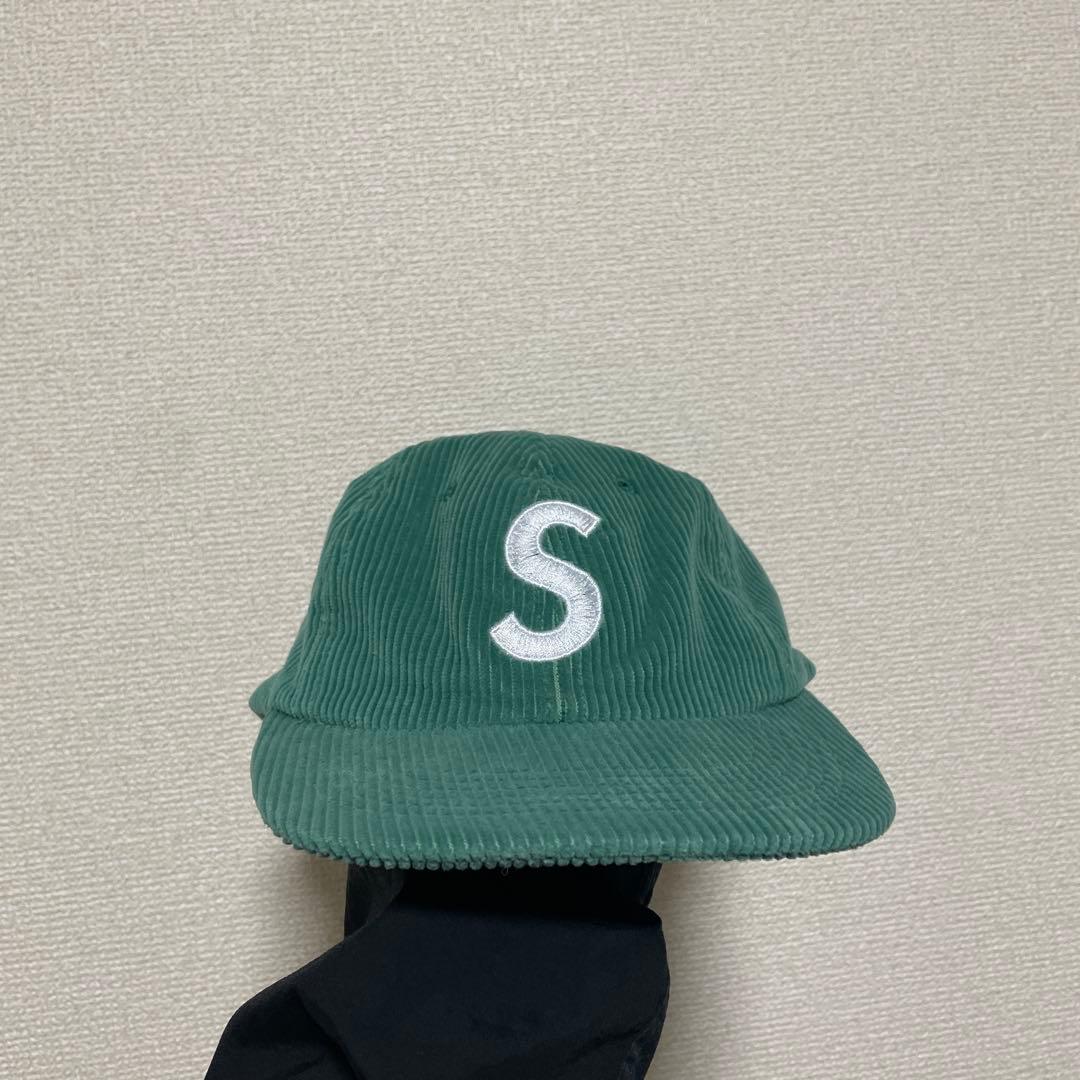 Supreme コーデュロイキャップ 緑