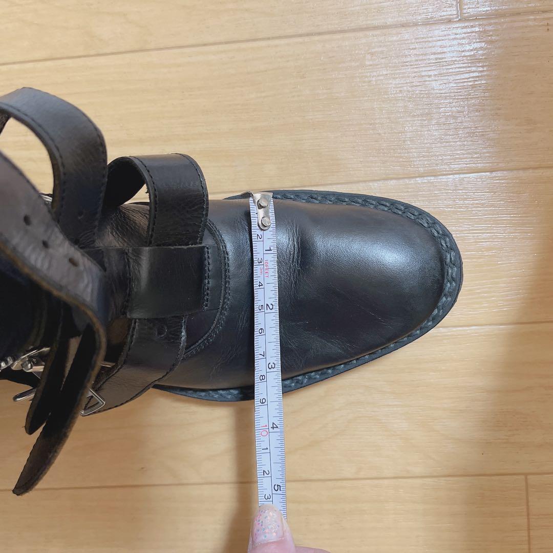 LIMI feu リミフゥ レザーブーツ